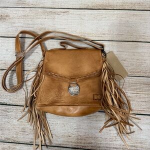 Bed|Stu Hidden Crossbody Bag NWT Tan Rustic. MSRP $245
